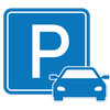 Free onstreet parking icon